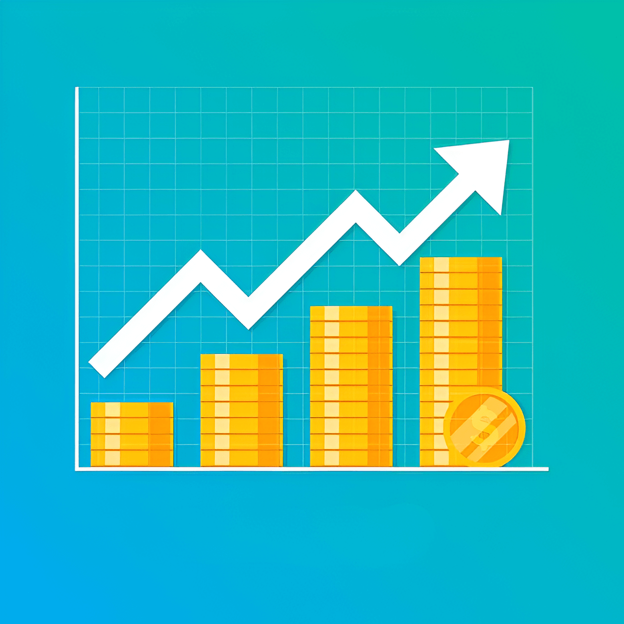 Visual representation of financial growth and prosperity